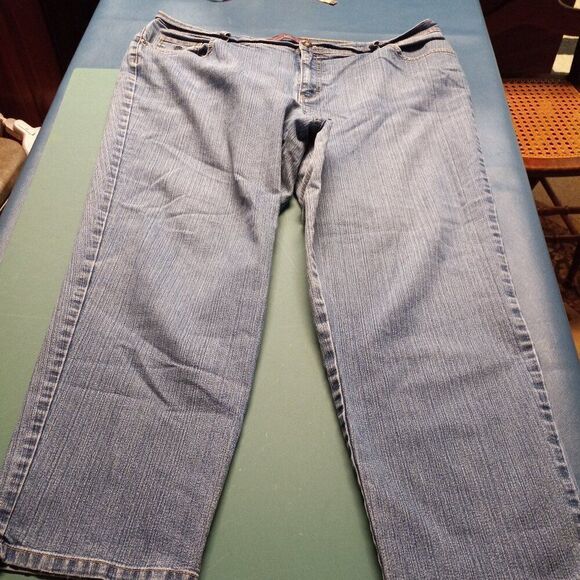 Gloria Vanderbilt 20W Jeans Cottagecore Grandmacore Granny Chic Gardenin… - Picture 1 of 9